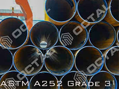 ASTM A252 ਗ੍ਰੇਡ 3 ਪਾਈਪ ਪਾਇਲASTM A252 ਗ੍ਰੇਡ 3 ਪਾਈਪ ਪਾਇਲ